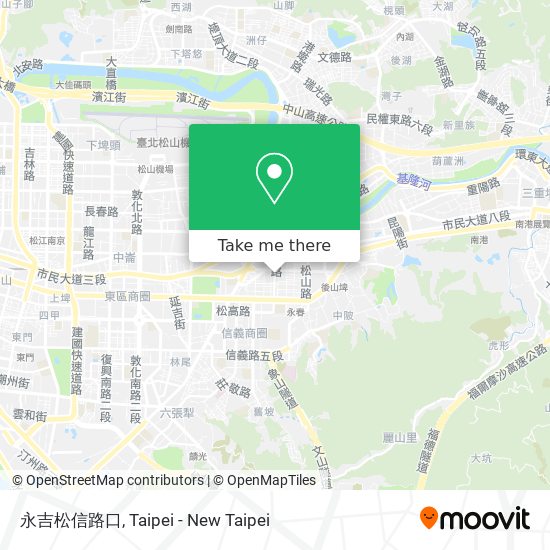 永吉松信路口 map