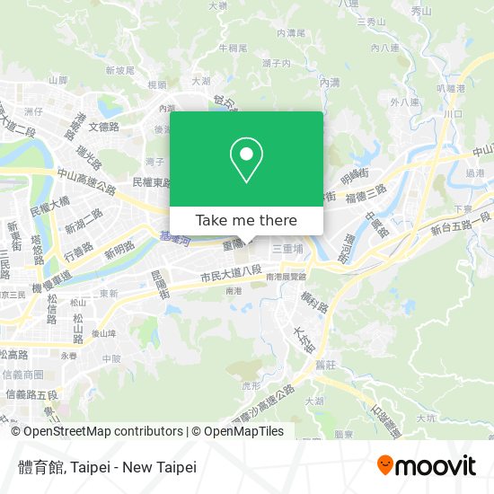 體育館地圖