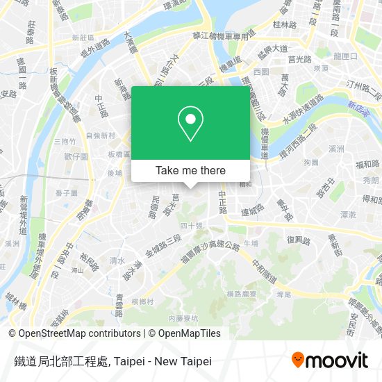 鐵道局北部工程處地圖