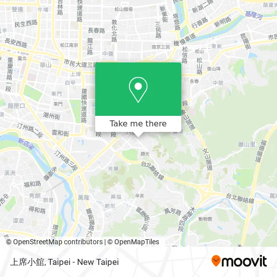 上席小舘地圖
