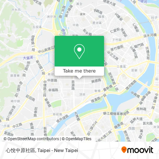 心悅中原社區 map