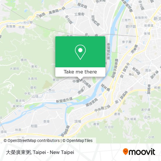 大榮廣東粥 map