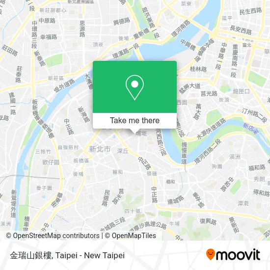金瑞山銀樓地圖