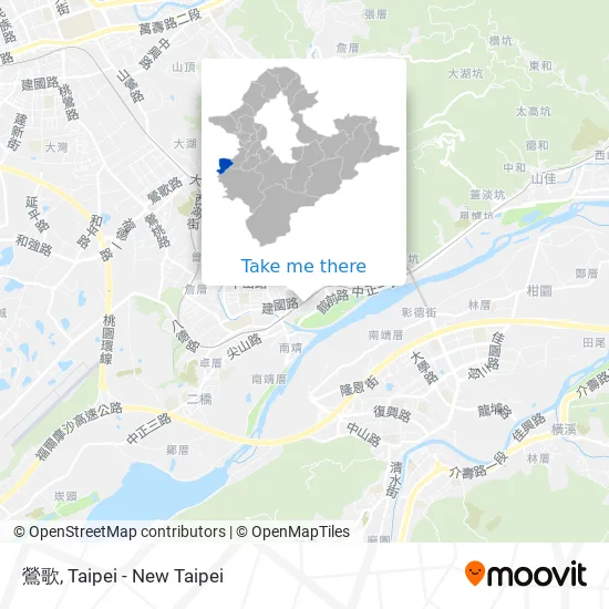 鶯歌 map