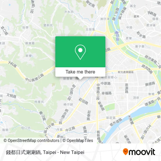 錢都日式涮涮鍋 map
