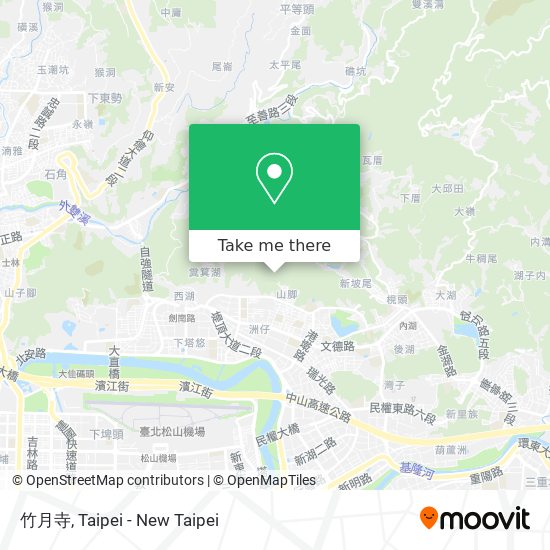 竹月寺 map
