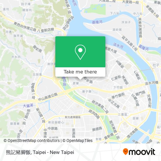 熊記豬腳飯 map