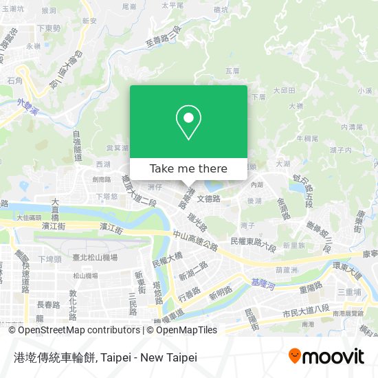 港墘傳統車輪餅 map