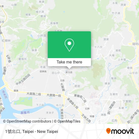1號出口 map