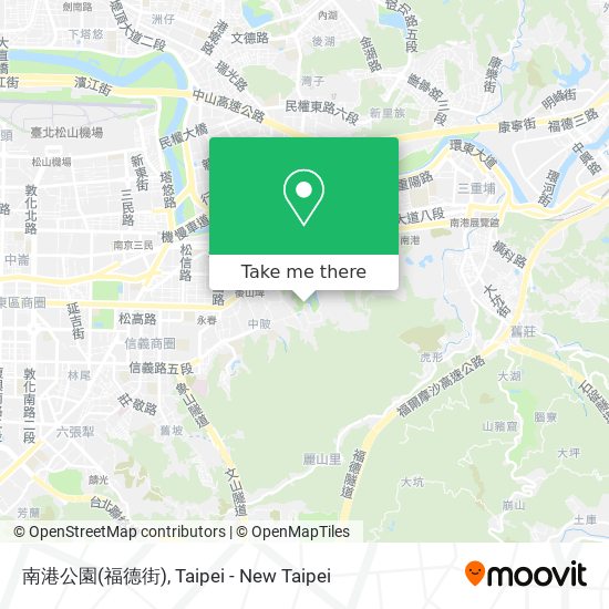 南港公園(福德街) map