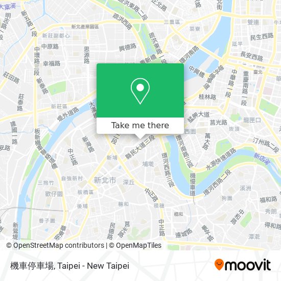 機車停車場 map