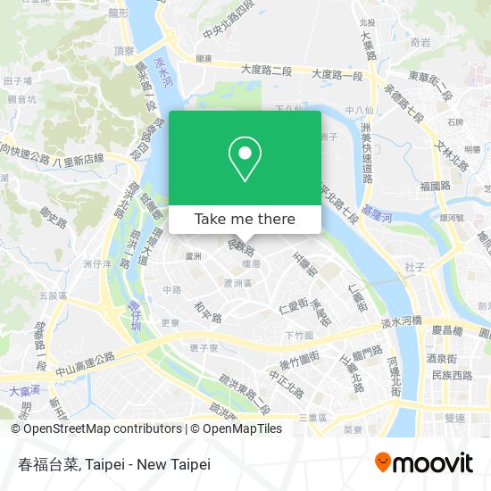 春福台菜 map