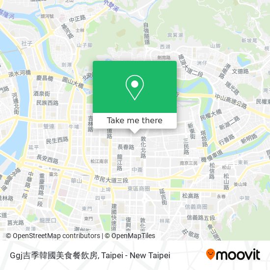Ggj吉季韓國美食餐飲房地圖