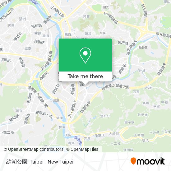 綠湖公園地圖