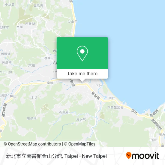 新北市立圖書館金山分館 map