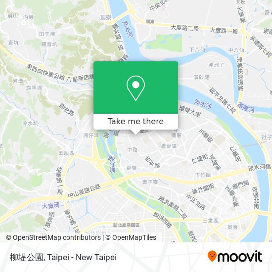 柳堤公園 map