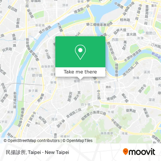 民揚診所地圖