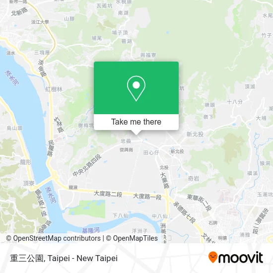 重三公園 map