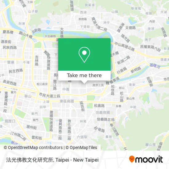 法光佛教文化研究所地圖