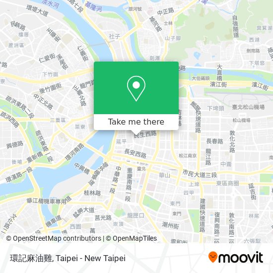 環記麻油雞 map