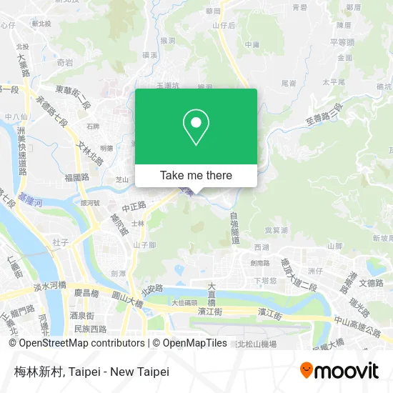 梅林新村地圖