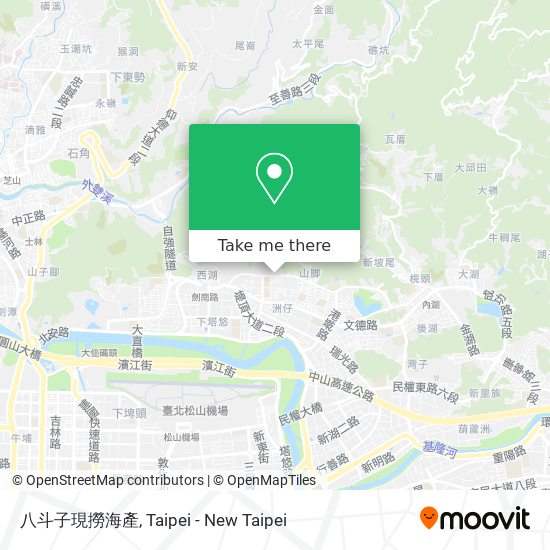 八斗子現撈海產 map