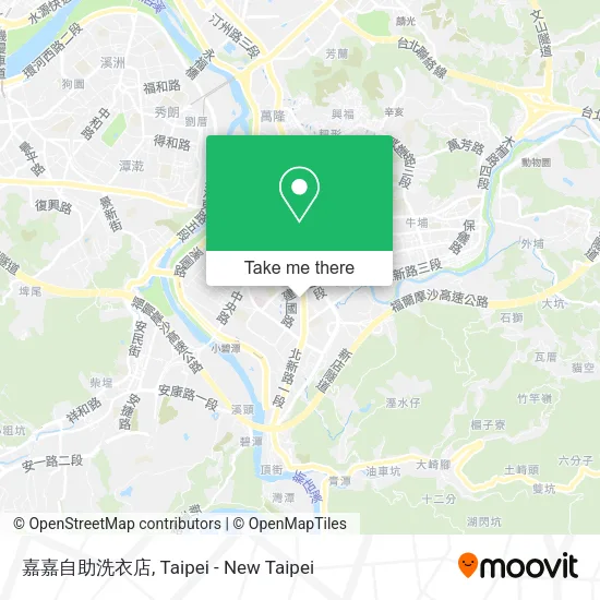 嘉嘉自助洗衣店 map