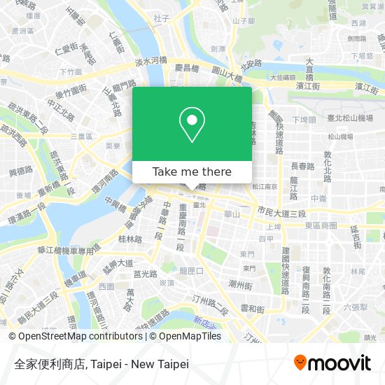 全家便利商店 map