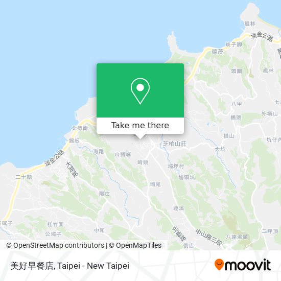 美好早餐店 map
