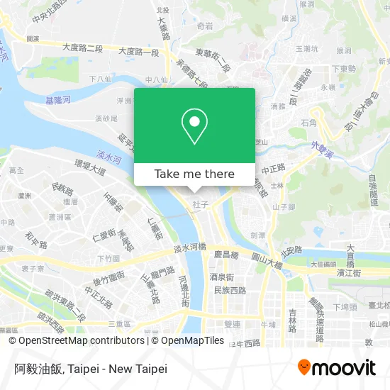 阿毅油飯 map