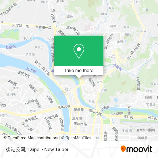 後港公園 map
