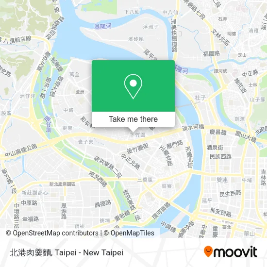 北港肉羹麵地圖