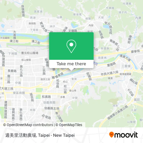 週美里活動廣場 map