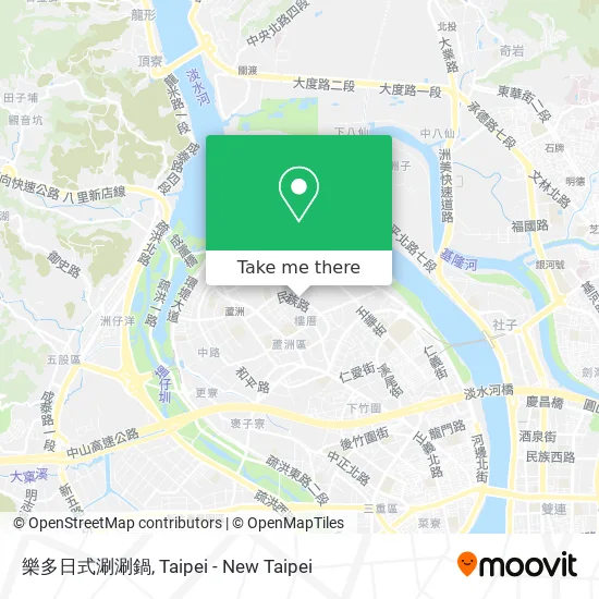 樂多日式涮涮鍋地圖