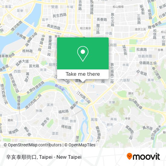 辛亥泰順街口 map