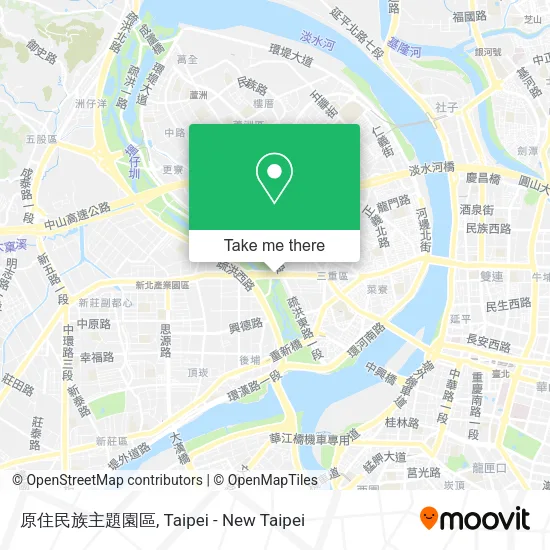 原住民族主題園區地圖