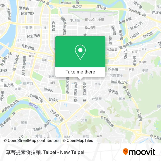 草菩提素食拉麵 map