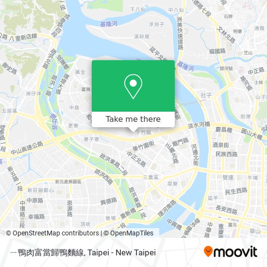 ㄧ鴨肉富當歸鴨麵線地圖