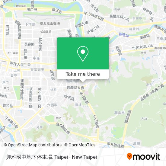 興雅國中地下停車場地圖