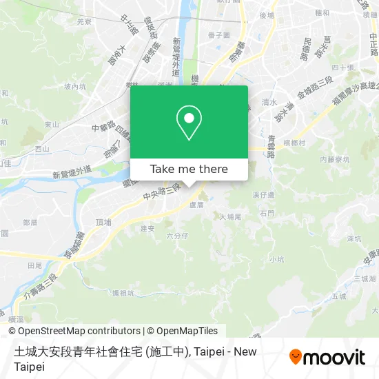 土城大安段青年社會住宅 (施工中) map