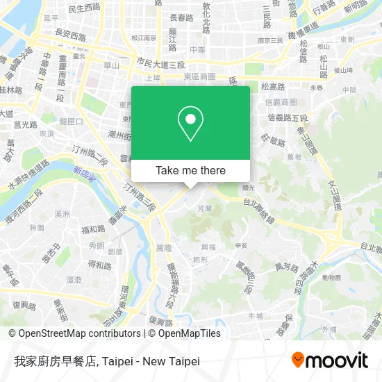 我家廚房早餐店地圖