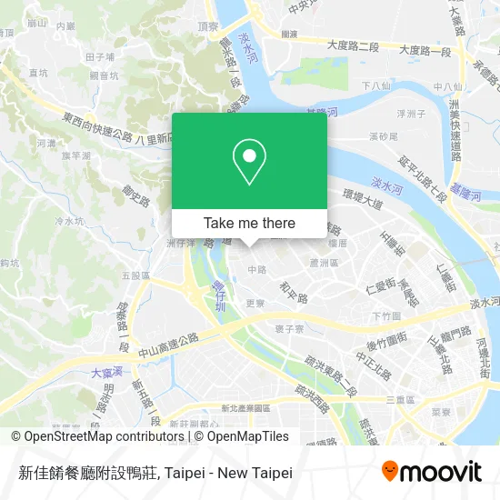 新佳餚餐廳附設鴨莊地圖