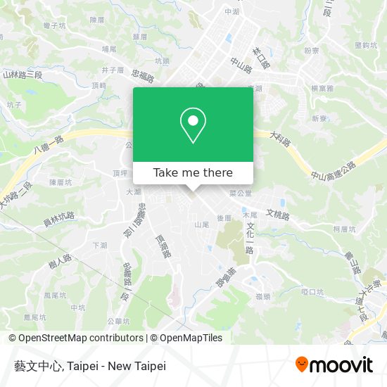 藝文中心地圖