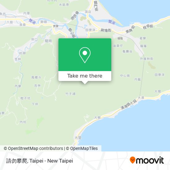 請勿攀爬 map