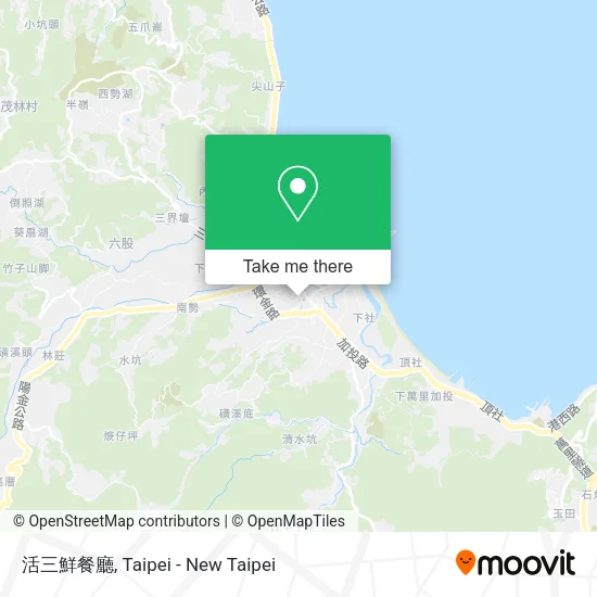 活三鮮餐廳 map