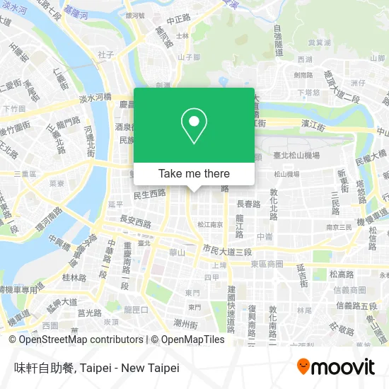 味軒自助餐 map