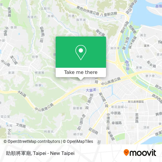 助順將軍廟 map