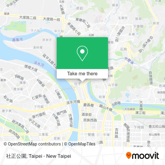 社正公園 map