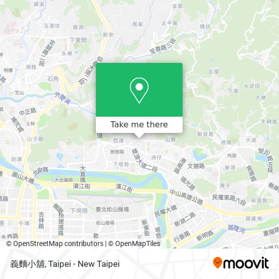 義麵小舖地圖
