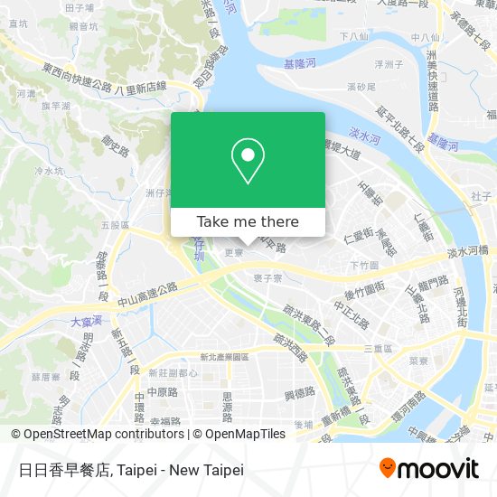日日香早餐店 map